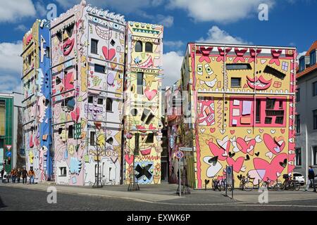 Happy Rizzi House, Braunschweig, Lower Saxony, Germany, Europe Stock Photo