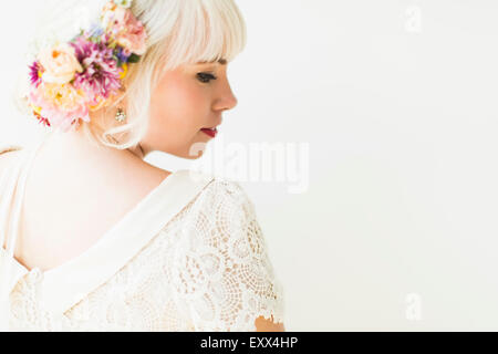 Portrait of bride Stock Photo