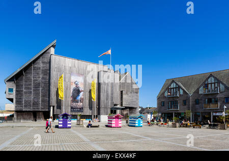 National Maritime Museum, Discovery Quay, Falmouth, Cornwall, England, UK Stock Photo