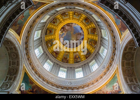 The Dome Church,Hotel Des  Invalides, Paris, France Stock Photo