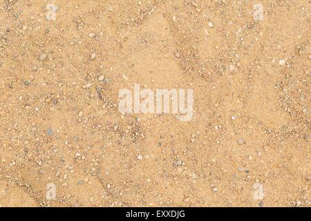 Yellow close up sand texure. Photo useful as background Stock Photo