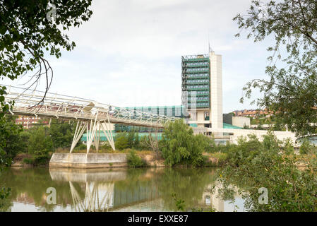 VALLADOLID, SPAIN - JULY 17, 2015: Valladolid Science Museum was opened in May 2003. Stock Photo