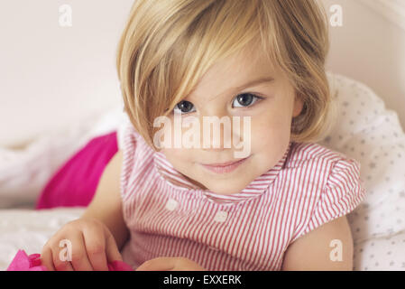 Little girl, portrait Stock Photo