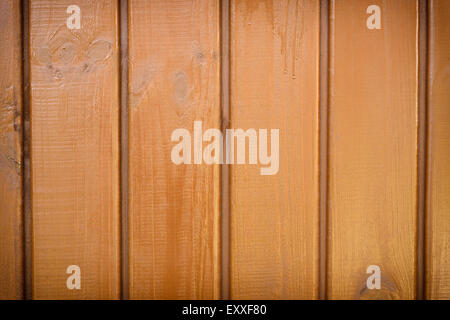 Background made of brown painted boards Stock Photo