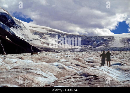 Athabasca Glacier, Icefields Parkway,Jasper,Alberta Stock Photo