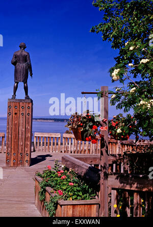 Captain Cook Memorial,Anchorage,Alaska Stock Photo