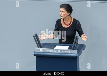 Special session of the German Parliament - consultation of government ...