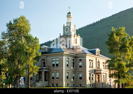 San Juan County Courthouse, Silverton, Colorado USA Stock Photo