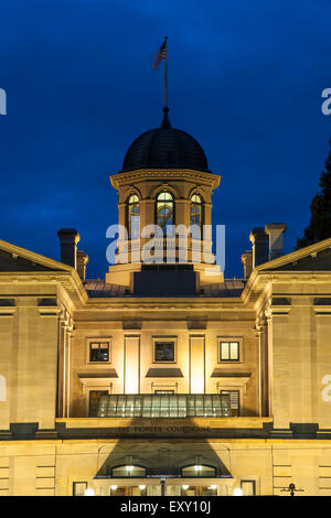 Dome, The Pioneer Courthouse (currently 9th Circuit Court of Appeals), Portland, Oregon USA Stock Photo