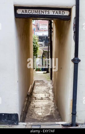 Alleyway to Arguments Yard, Whitby, North Yorkshire