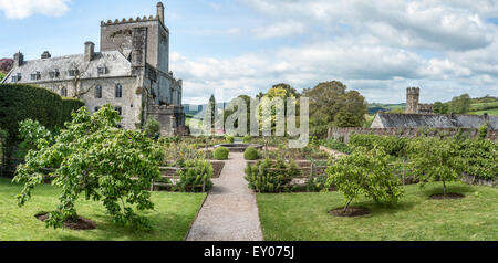 Buckland Abbey and Gardens, a 700-year-old house in Buckland Monachorum, near Yelverton, Devon, England Stock Photo