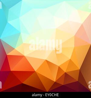 Vector abstract geometric background with triangle Stock Vector