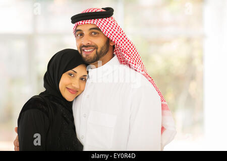 portrait of beautiful middle eastern couple Stock Photo