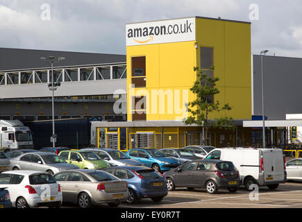 Amazon distribution fulfillment centre  Swansea, West Glamorgan, South Wales, UK Stock Photo