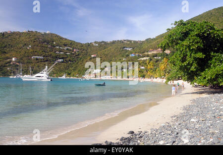 Cane Garden Bay, Tortola, Virgin Islands Stock Photo