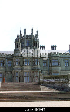 Margam castle at Margam Country Park, Port Talbot, South Wales. UK Stock Photo