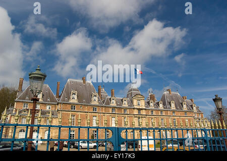 Chateau d'Eu in Normandy Stock Photo