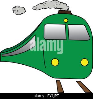 train logo Stock Vector