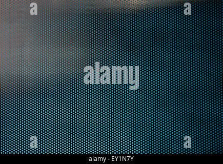 Texture of perforated sheet metal Stock Photo
