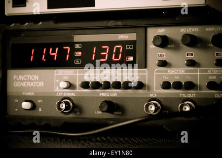 device to configure fiber-optic networks Stock Photo