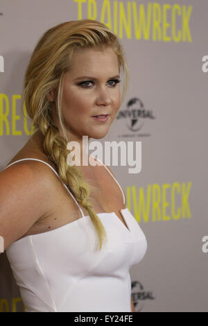Sydney, Australia. 20 July 2015. Amy Schumer arrives on the red carpet at Event Cinemas, George Street in Sydney for the Australian Premiere of Trainwreck Credit: © Richard Milnes/Alamy Live News  Stock Photo