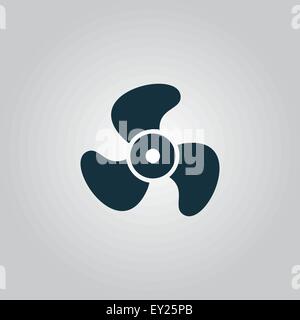 Fan icon vector. blower icon. propeller. ceiling Stock Vector Image ...