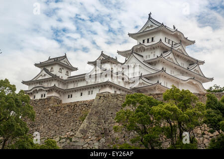 Himeji Castle, one of Japan's UNESCO World Heritage Sites Stock Photo