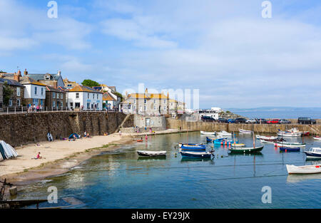 The harbour in Mousehole, Cornwall, England, UK