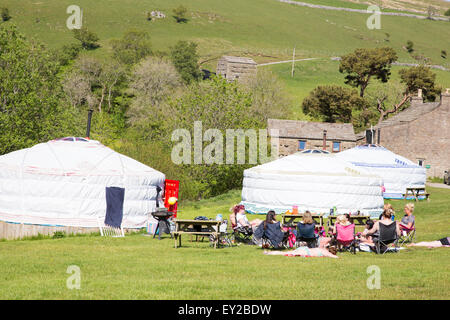 Yurt camping yorkshire sale