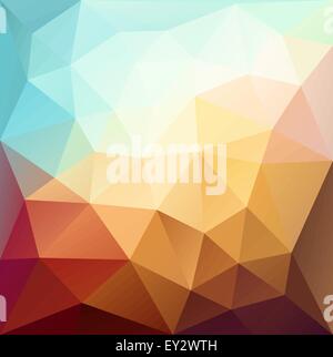 Vector abstract geometric background with triangle Stock Vector