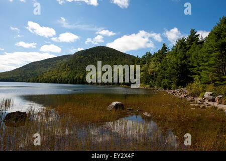 Bubble Pond, Acadia National Park, Maine, United States of America Stock Photo