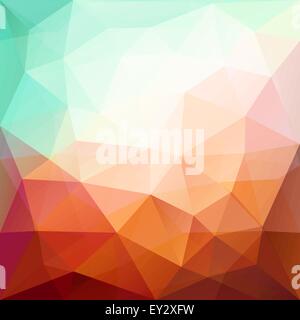 Vector abstract geometric background with triangle Stock Vector