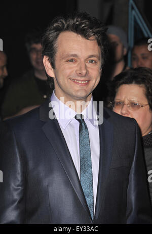 LOS ANGELES, CA - DECEMBER 11, 2010: Michael Sheen at the world premiere of his new movie 'Tron: Legacy' at the El Capitan Theatre, Hollywood. Stock Photo