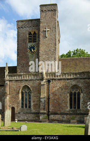 St. Mary the Virgin Church, Magor, Monmouthshire, Wales Stock Photo