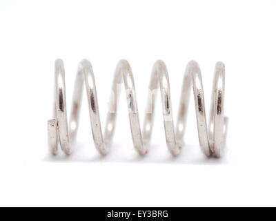 spring on a white background Stock Photo
