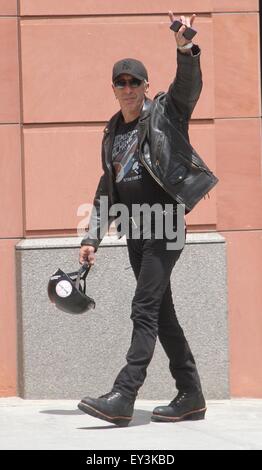 Twisted Sister frontman, Dee Snider out and about in Beverly Hills  Featuring: Dee Snider Where: Los Angeles, California, United States When: 18 May 2015 Stock Photo