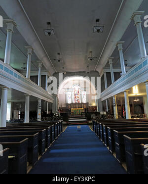 St Cuthberts Church,Carlisle,Cumbria,England,UK interior Stock Photo