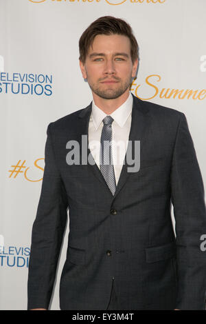CW, CBS and Showtime 2013 Summer TCA Party - Arrivals Featuring: Toby Regbo,Megan  Follows,Torrance Coombs Where: Beverly Hills, California, United States  When: 29 Jul 2013 Stock Photo - Alamy