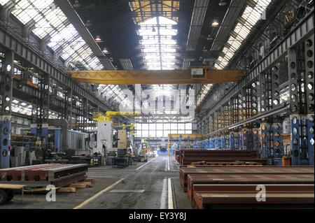 Milan (Italy) INNSE presse industry, Camozzi group Stock Photo - Alamy