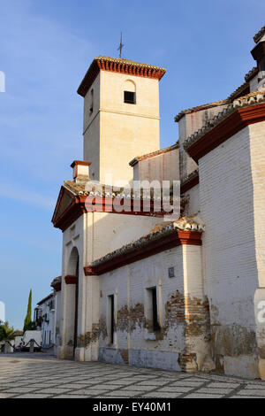 Saint Nicolas Church (Iglesia de San Nicolas) in Granada, Andalusia, Spain Stock Photo
