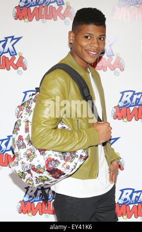 Brisk iced tea launches 'Kinda Out There' limited-edition collection of apparel  Featuring: Bryshere Gray Where: New York City, United States When: 18 May 2015 Stock Photo