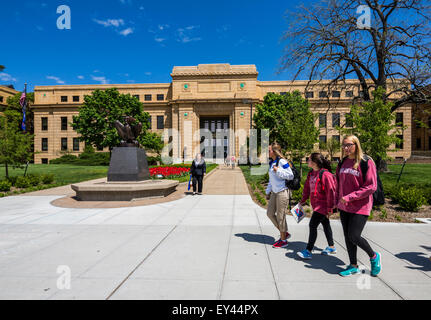 Strong Hall, Lawrence campus, Kansas University, Kansas, USA Stock Photo