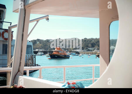 St Peter port Spirit of Guernsey lifeboat Stock Photo