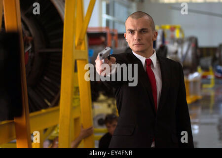 Hitman: Agent 47 is an upcoming 2015 American action film directed by Aleksander Bach and written by Skip Woods and Michael Finch.  This photograph is for editorial use only and is the copyright of the film company and/or the photographer assigned by the film or production company and can only be reproduced by publications in conjunction with the promotion of the above Film. A Mandatory Credit to the film company is required. The Photographer should also be credited when known. Stock Photo