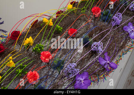 Contemporary Floral Art, plant, minimal plants design, Rikka style