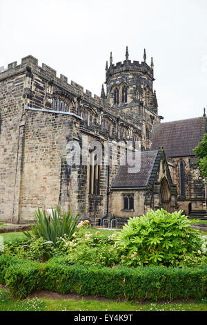 Collegiate Church of Saint Mary, St Marys Place Stafford Staffordshire UK Stock Photo