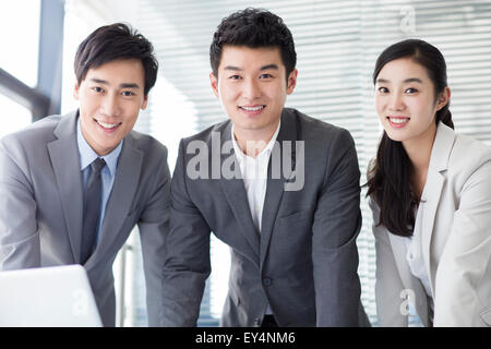 Portrait of young business person Stock Photo