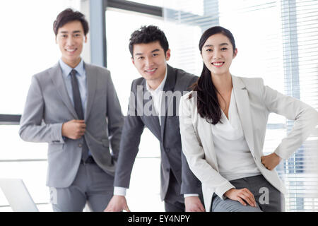 Portrait of young business person Stock Photo