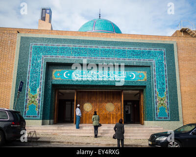 Lisbon Central Mosque, by architects António Braga e João Paulo Conceição Stock Photo