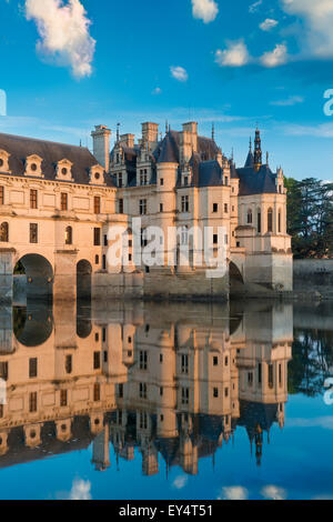 First light of morning on Chateau de Chenonceau, Indre-et-Loire, Centre, France